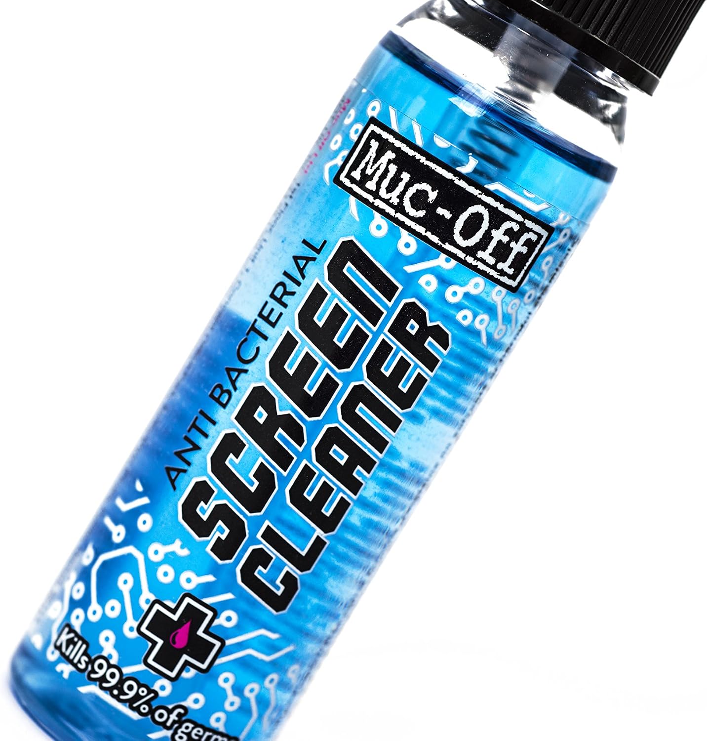 Muc-Off Screen Cleaner - Cleaner Spray for Phone Laptop, and Electronics - Fight Germs - Streak-Free Biodegradable Formula - 32ml - Image 3
