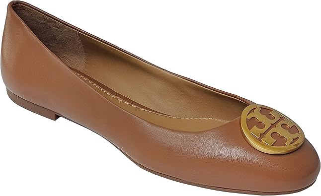 Tory burch brown flats Clearance