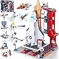 Space Exploration Shuttle Toys, Easter Gifts for Kids for 6, 8, 10, 12 Year Old Kids, Girls, Boys, 12-in-1 STEM Rocket Buildi