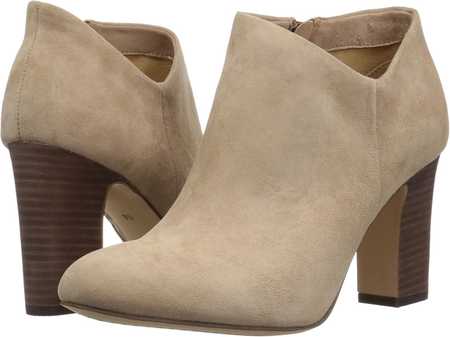 splendid neves stack heel bootie