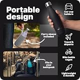 Nuactiv Stainless Steel Water Bottle 500ml Vacuum Insulated Leakproof view 5