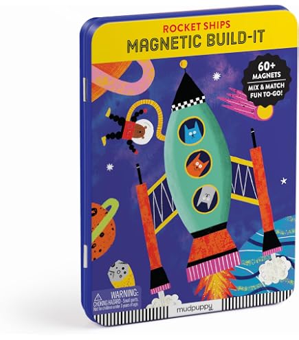 Floss & Rock Space Magnetic Fun & Games In A Tin