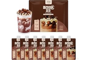 Flimeal Chocolate Protein Shake, With Crunchy Protein Balls, Protein Smoothie Powder - 22g Protein, Low Sugar, Keto-Friendly Meal Replacement Shake, 1.59oz, 7packs, 7 Servings (7 Packs X 1.59 oz)