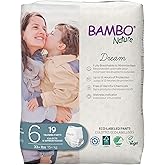 Bambo Nature Hypoallergenic Training Pants, Eco-Labeled Training Pants, Totally Chlorine-Free - Size 6 (19 Count)