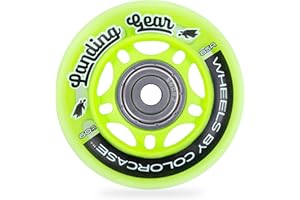 Pelican AIR Case Replacement Wheels - Lime Green, Landing Gear by ColorCase
