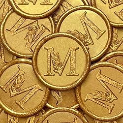 25Pcs Gold Wax Seal Stickers Handmade Vintage