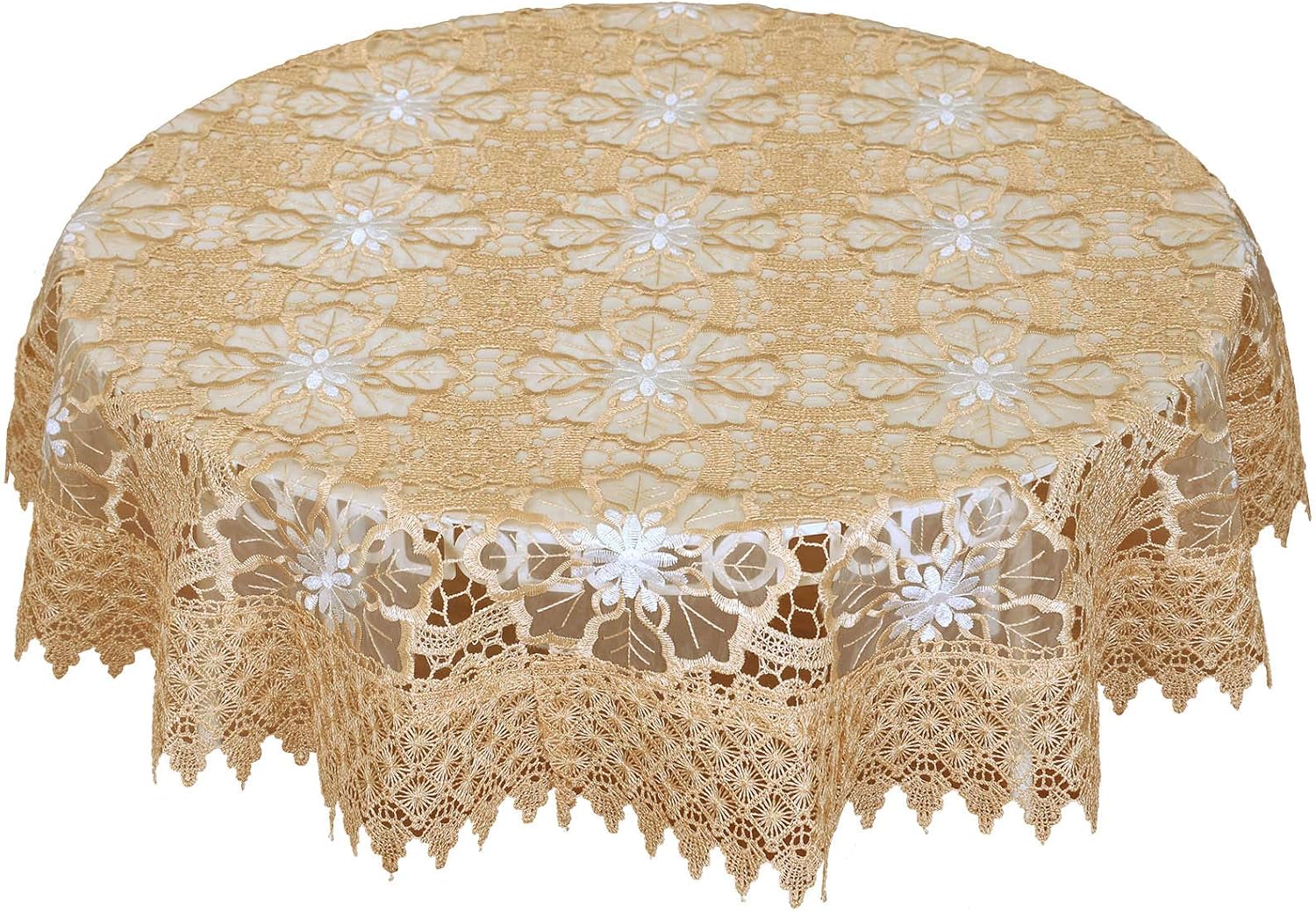 Round Coffee Table Cloth Simple European Style Balcony Small Round