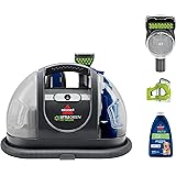 Bissell Little Green Pet Deluxe Portable Carpet Cleaner and Car/Auto Detailer, 3353, Gray/Blue