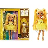 Rainbow High Fantastic Fashion Sunny Madison – Yellow 11” Fashion Doll and Playset with 2 Complete Doll Outfits, and Fashion Play Accessories, Great Gift for Kids 4-12 Years Old