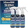Minoxidil for Men Hair Regrowth, 5% Minoxidil for Women Hair Growth, Minoxidil 5 Percent Hair Growth Spray, Minoxidil 5% Beard Growth, Hair Growth Serum, Hair Loss Treatments for Women and Men (180ml)