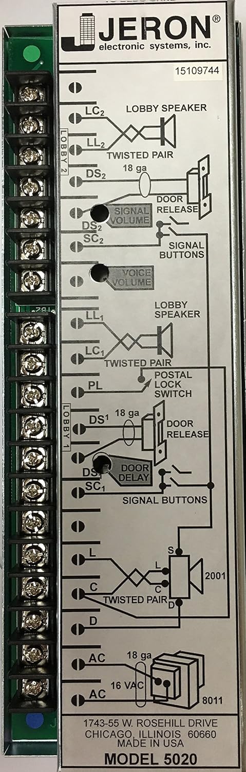 31 Jeron Intercom Wiring Diagram - Wiring Diagram Database