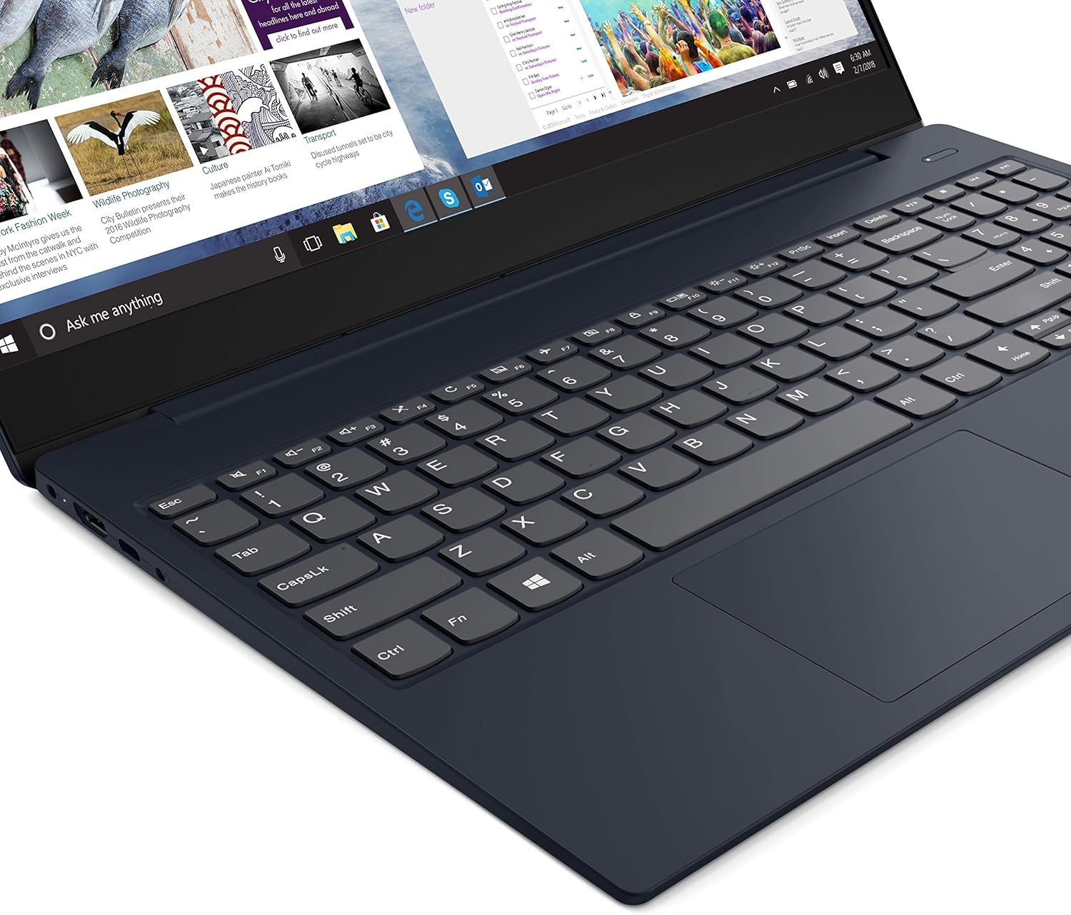 Amazon Com Lenovo Ideapad S340 15 6 Laptop Intel Core I5 65u Quad Core Processor 8gb Memory 128gb Solid State Drive Windows 10 Abyss Blue Renewed Computers Accessories