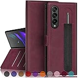 SUANPOT for Samsung Z Fold 3 5G Wallet case with