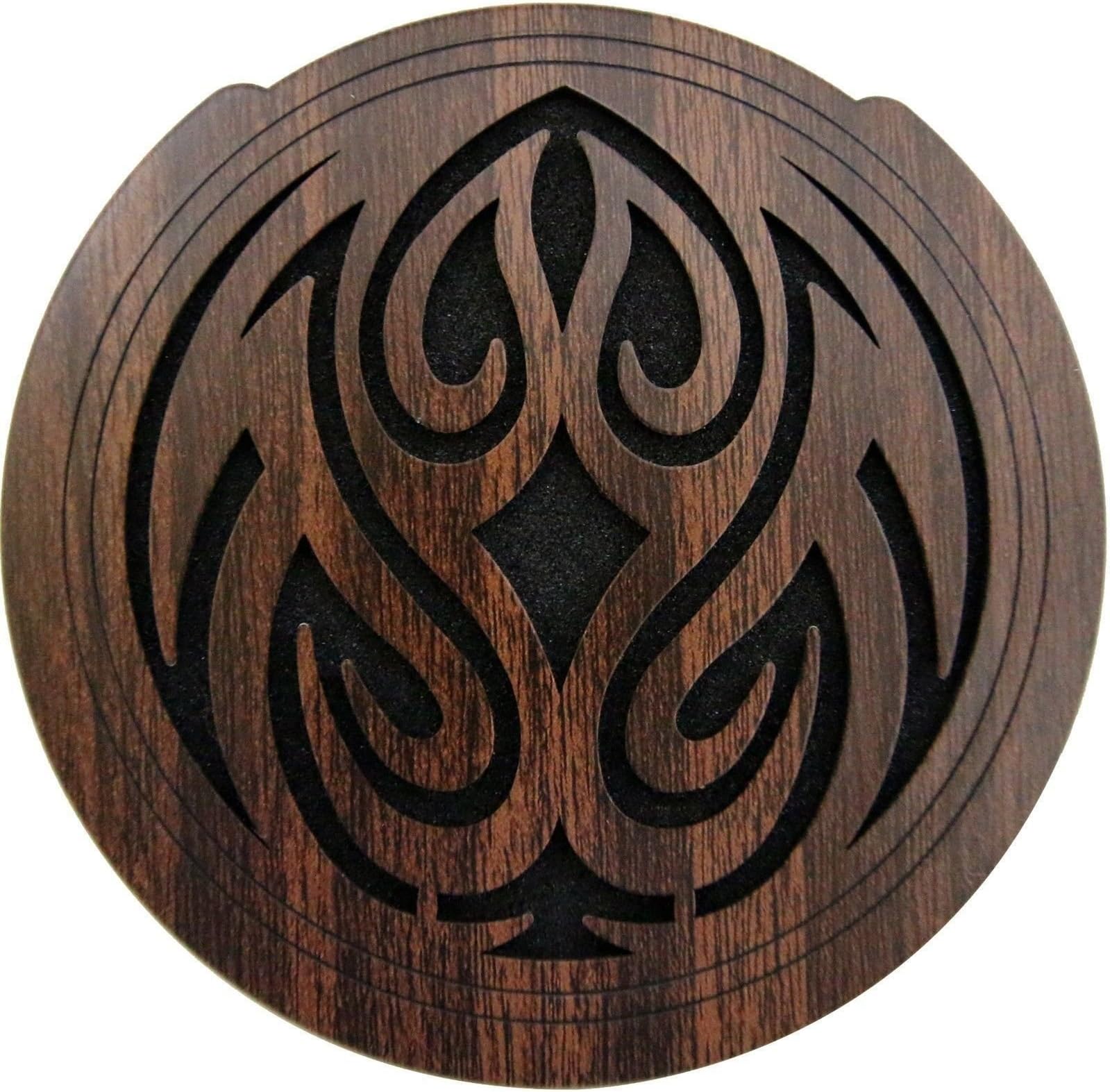 Acoustic Guitar Feedback Buster Fire Soundhole Cover Sound Buffer Hole Protector
