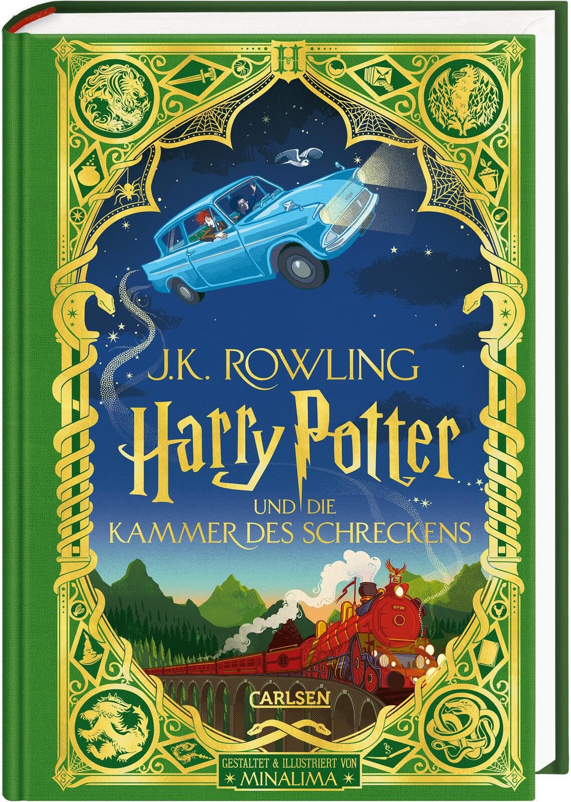 Mua Harry Potter und die Kammer des Schreckens (MinaLimaEdition mit 3DPapierkunst 2) Farbig