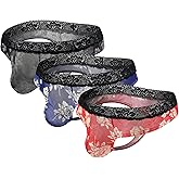 eywlwaar Mens Sexy Thongs Panties Mesh G-String Underwear