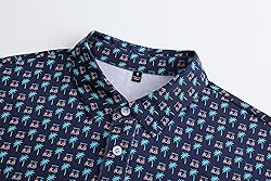 Men's Funny Golf Polo Shirts Short Sleeve