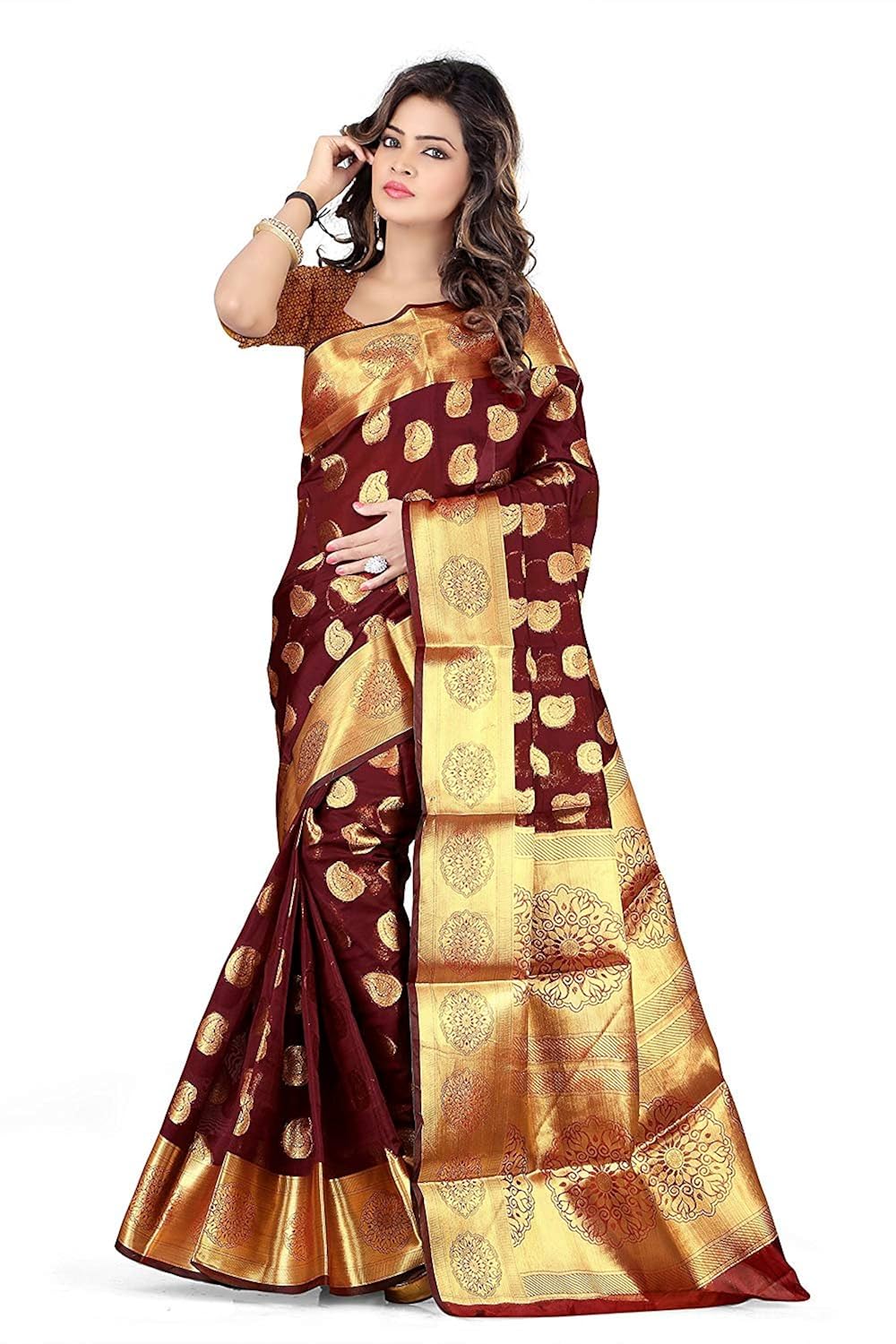 amazon banarasi saree