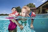 Bestway 9 x 6 inch Arm Bands Safety Valves Pre-tested Vinyl Kids Swimming Aid view 2