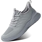 KEEZMZ Womens Ladies Walking Running Shoes Slip On Lightweight Casual Tennis Sneakers Clothes Shoes
