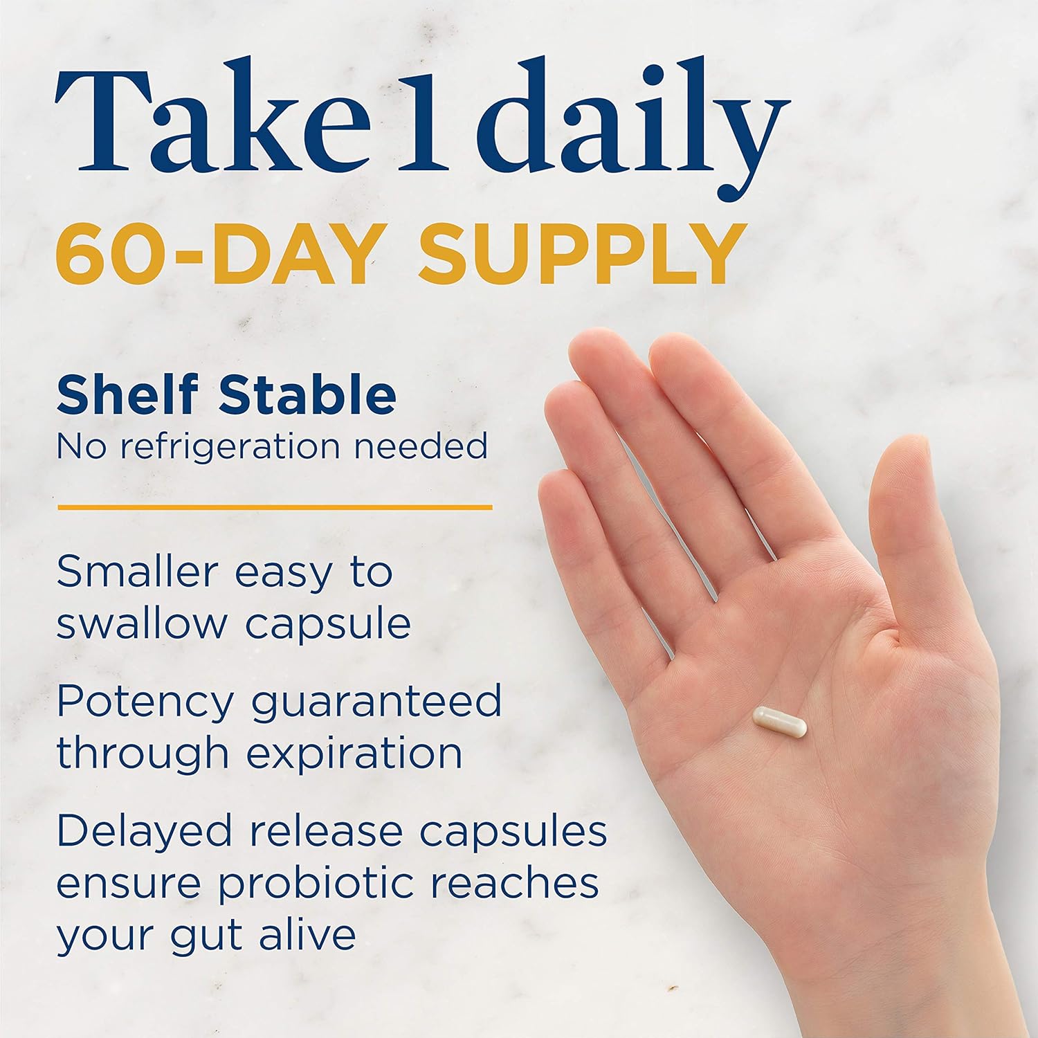 Renew Life Adult Probiotics 30 Billion CFU Guaranteed, 12 Strains, For Men & Women, Shelf Stable, Gluten Dairy & Soy Free, Ultimate Flora Extra Care, 60 Count, Pack of 1: Health & Personal Care
