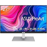 ASUS ProArt Display 27" Monitor - WQHD (2560 x 1440), IPS, 100% sRGB, 100% Rec. 709, ΔE < 2, Calman Verified, USB Hub, USB-C,