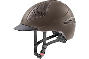 uvex exxential III - Lightweight Unisex Riding Helmet - Individual Size Adjustment
