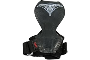 GRIP POWER PADS 2018 Cobra Grips Flex Model Weight Lifting Gloves Heavy Duty Straps Alternative Power Lifting Hooks for Deadlifts with Padded Wrist Wrap Support Bodybuilding