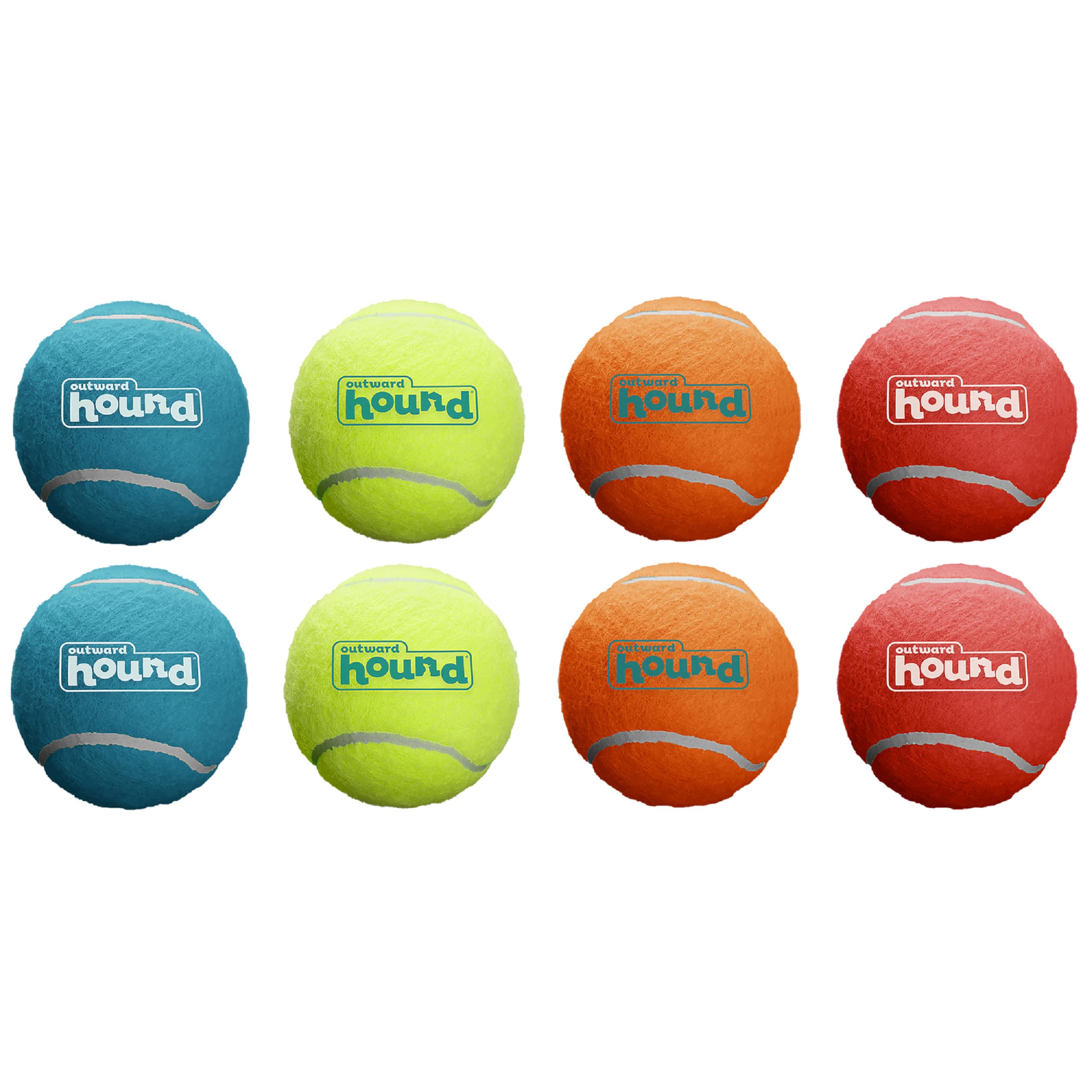 Photo 1 of Outward Hound Squeaker Ballz Fetch Dog Toy, XS, 8-Pack