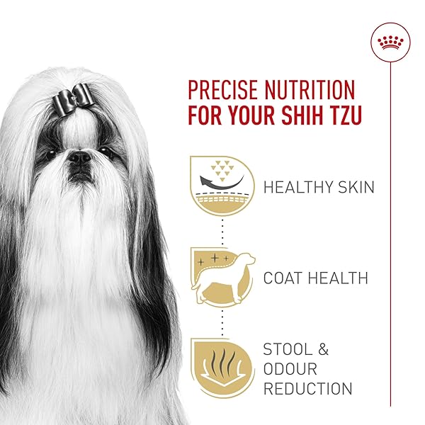 ROYAL CANIN BREED HEALTH NUTRITION SHIH TZU ADULT DRY DOG FOOD, 2.5 LB BAG