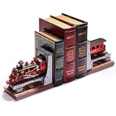 Rowood 3D Wooden Puzzle Book Nook,DIY Book Nook Kits for Adults,3D Wooden Puzzle Bookend Miniature Dollhouse Kit Bookshelf In