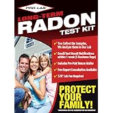 Long Term Radon Test Kit for Home, EPA Approved Radon Detector (1 Kit) | Alpha track detector. EPA approved long-term alpha-track test for an accurate year-round average. Mail-in lab results.