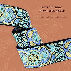 chushui Bronze Hardware Purse Strap with Brown