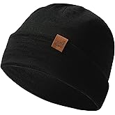 ACUSHLA 100% Merino Wool Cuff Beanie for Men & Women Knitted Winter Hat Unisex Watch Cap Skull Wrap for Cold Weather