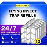 BuggyBands 12 Pack Refill Cartridges Compatible with M364/M364A/Max | Refill Cartridge for M364 &amp; Max Trap Plug-in Light