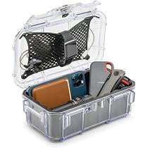 Evergreen Coffret étanche IP67 – Lot De 56 Boîtes De Protection Avec Inserts En Caoutchouc Colorés, Verrouillage 3 Actions – Pour Photo, GPS, Téléphone