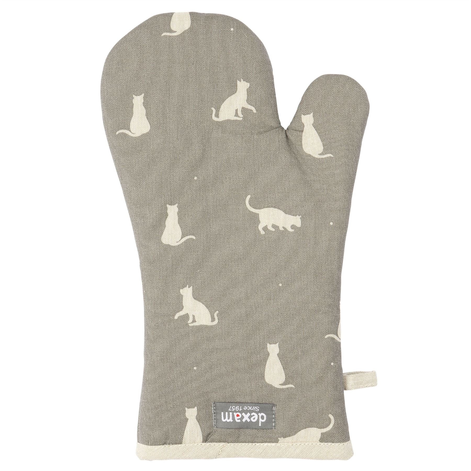 Dexam Rushbrookes Happy Cats 100% Cotton Gauntlet