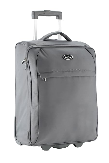 title=Cabin Max Palma Bagaglio a Mano da 55 x 40 x 20cm, Grigio