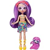 Enchantimals Spring- Purple Sloth