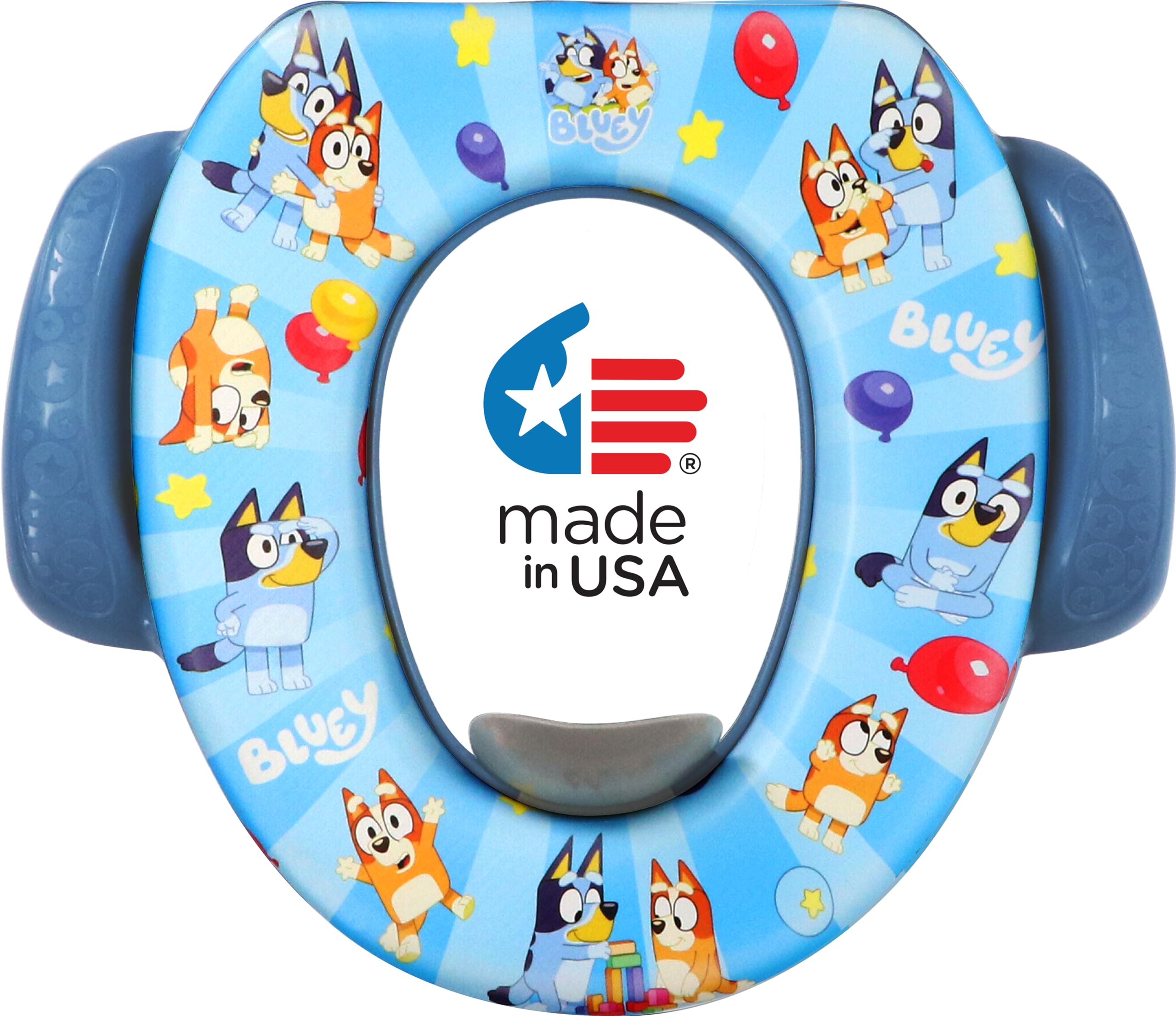 Photo 1 of Bluey Soft Potty Seat - Potty Training Toilet Seat, Soft Cushion, Baby Potty Training, Safe, Easy to Clean