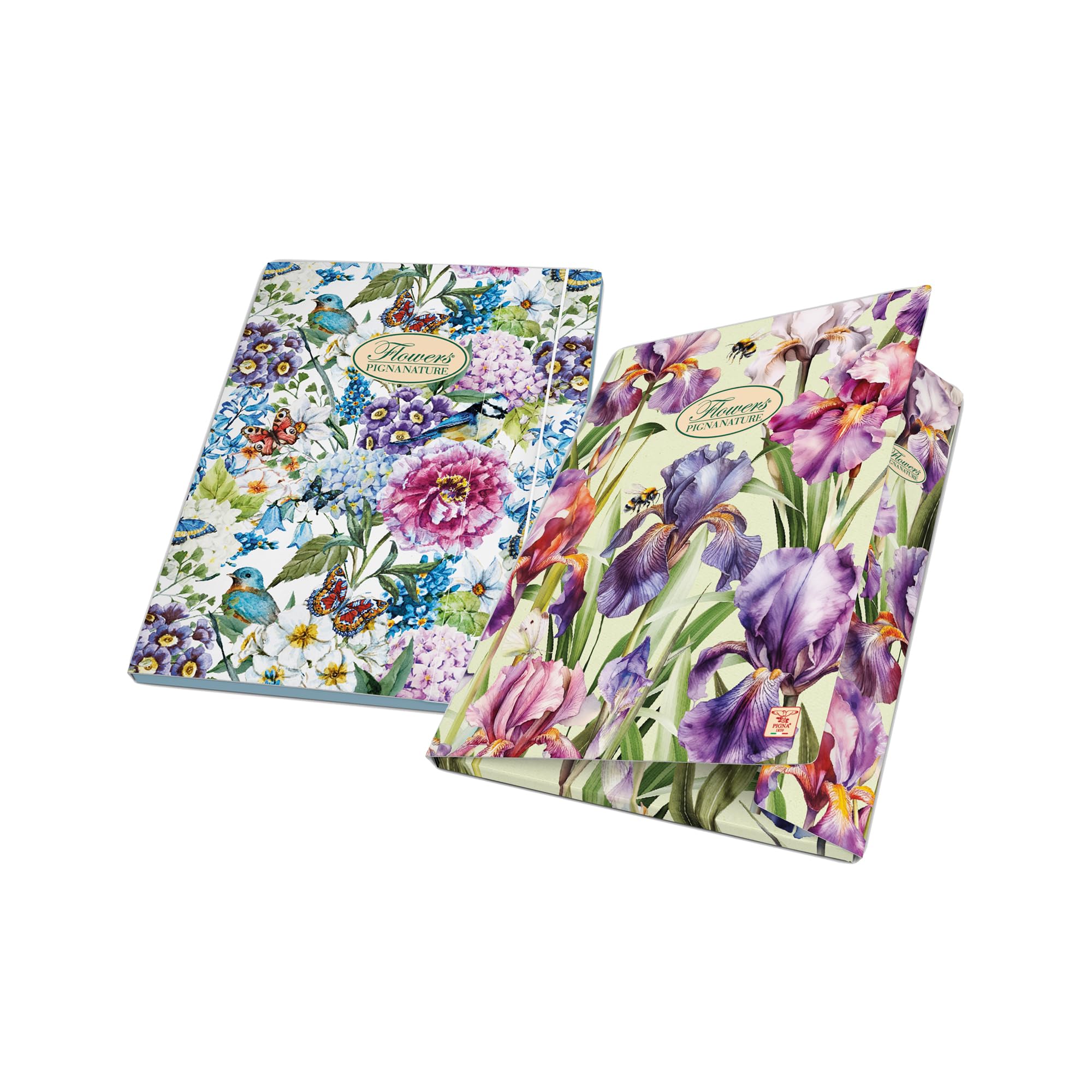 Pigna Flowers - folders (Multi, Cardboard)