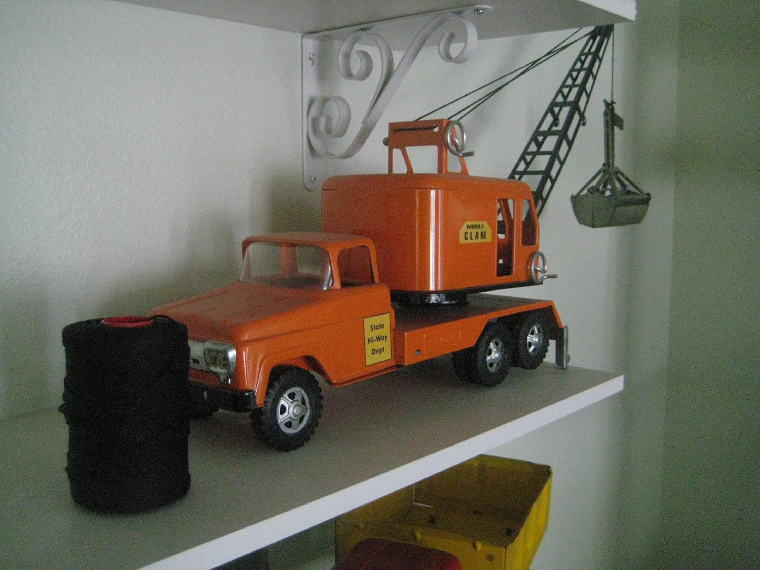 vintage tonka dragline crane