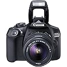 Canon EOS 1300D Digitale Spiegelreflexkamera (18 Megapixel, APS-C CMOS-Sensor, WLAN mit NFC, Full-HD)