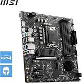 MSI PRO B760M-P Micro-ATX Motherboard LGA1700 DDR5 PCIe 4.0 M.2 2x Gen4 view 5