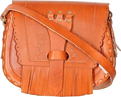 womens leather crossbody sling bag