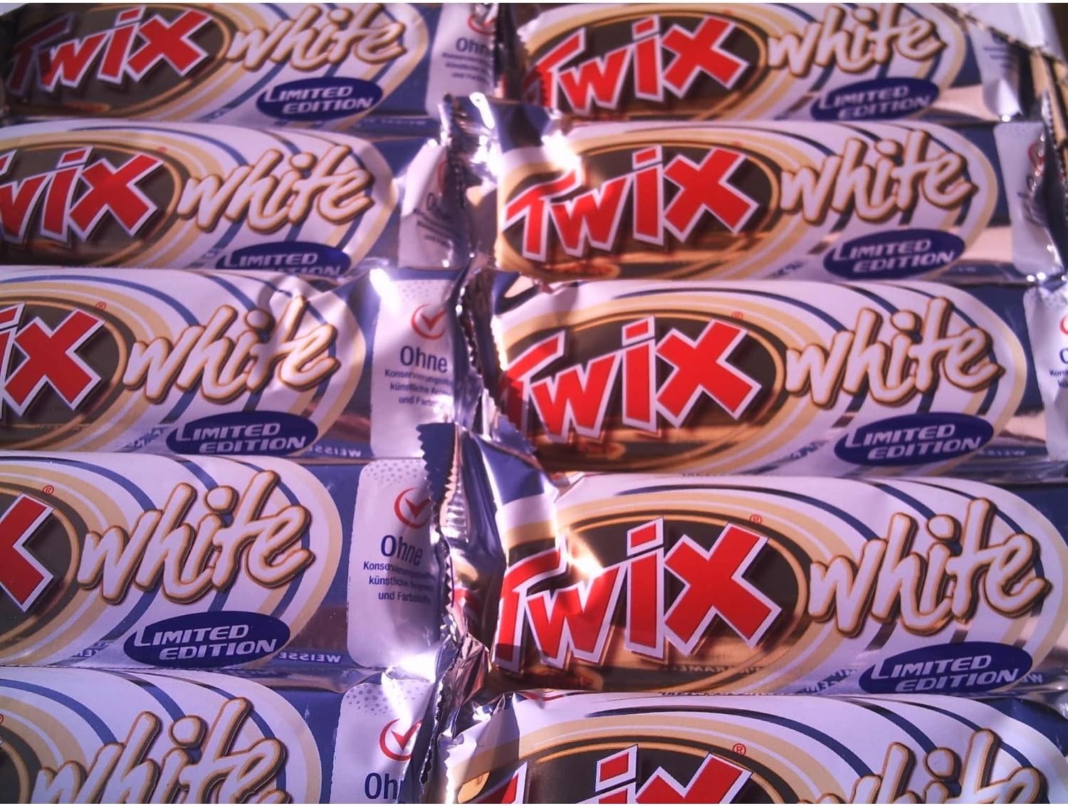Twix White Limited Edition 64 Packages With Each 58 Grams