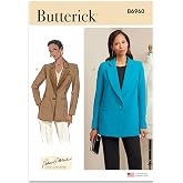 Butterick B6960Y5 Misses' Lined Jackets Sewing Pattern Kit, Design Code B6960, Sizes 18-20-22-24-26