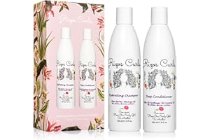Rizos Curls Wash Day Bundle – Hydrating Shampoo & Deep Conditioner Set with Shea Butter for Every Curl Pattern 1a-4c – Gently Cleanses, Moisturizes, Softens & Adds Shine – Sulfate & Paraben Free