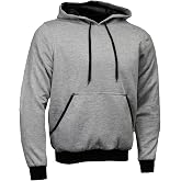 Milwaukee Leather Men's Protective Riding Hoodie - Aramid Reinforced with CE Shoulder and Elbow Armor
