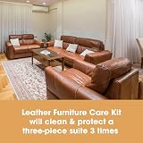 Furniture Clinic Leather Furniture Care Kit 250ml Cleaner & Conditioner view 5